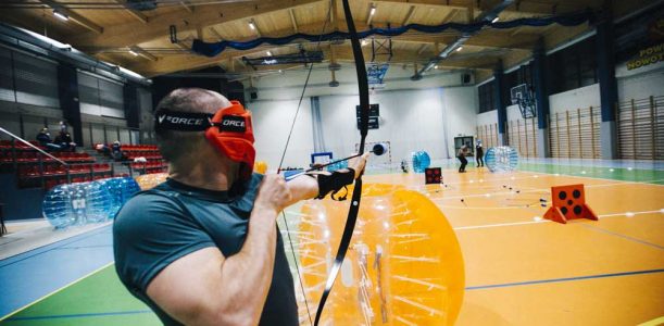 Bubble Football + Archery Games